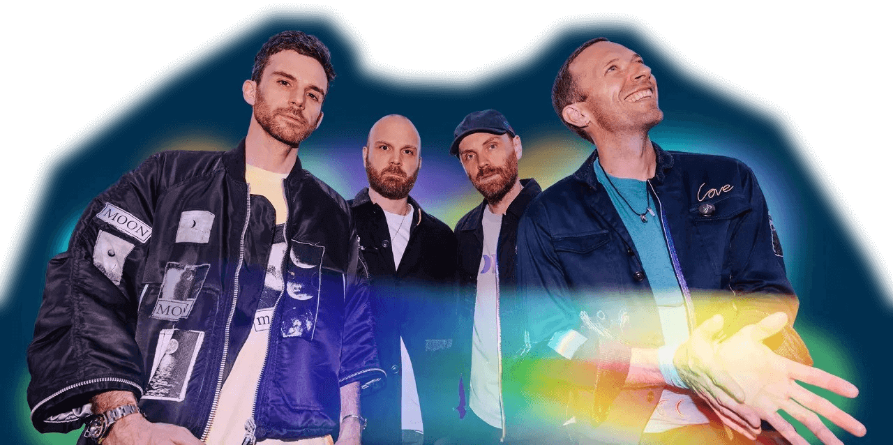 An image of the band Coldplay