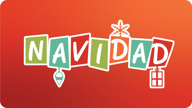 Logo for Navidad