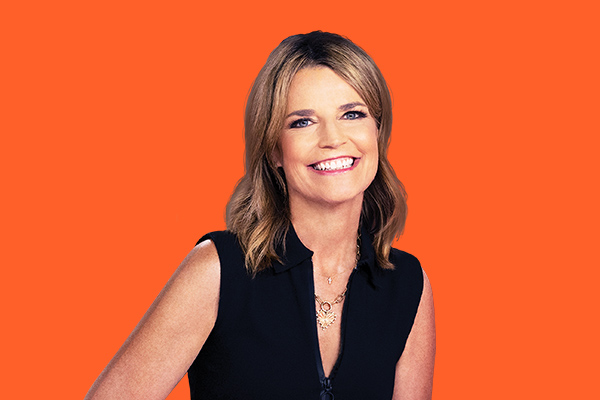 Une image de l'animatrice Savannah Guthrie